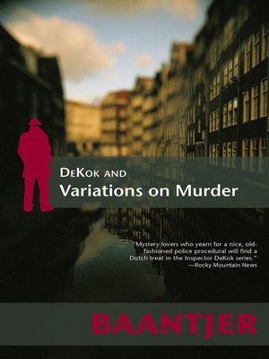 cover image of DeKok and Variations on Murder